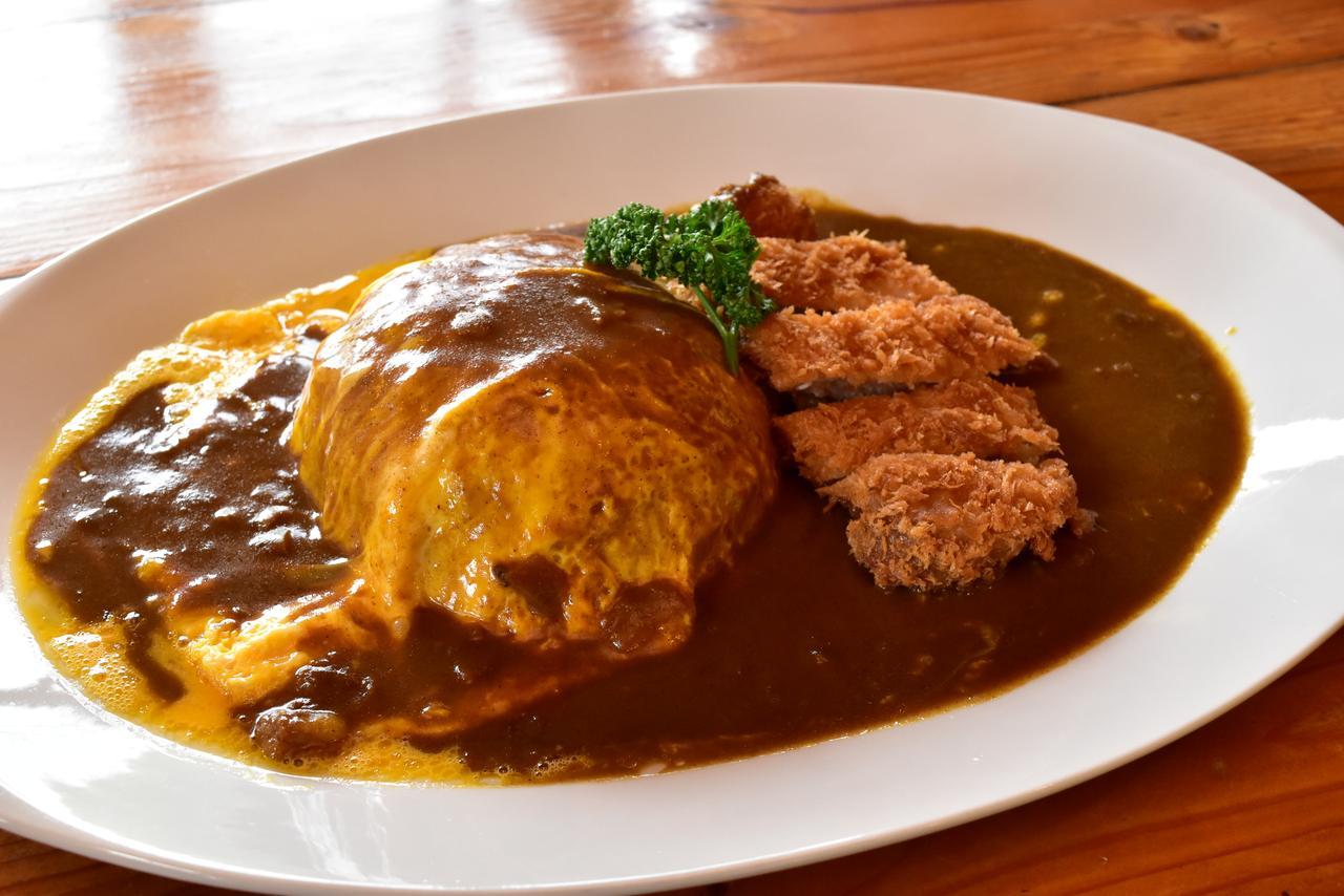 野尻湖”ランバージャック”のオムカツカレーが美味！【釣り場の”うまいもん” ｜釣りプラグルメ】