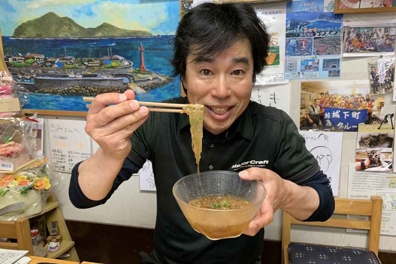 釣り行ったらグルメ。絶品！ところてん【高知県柏島編 その1「お好みきみ」】