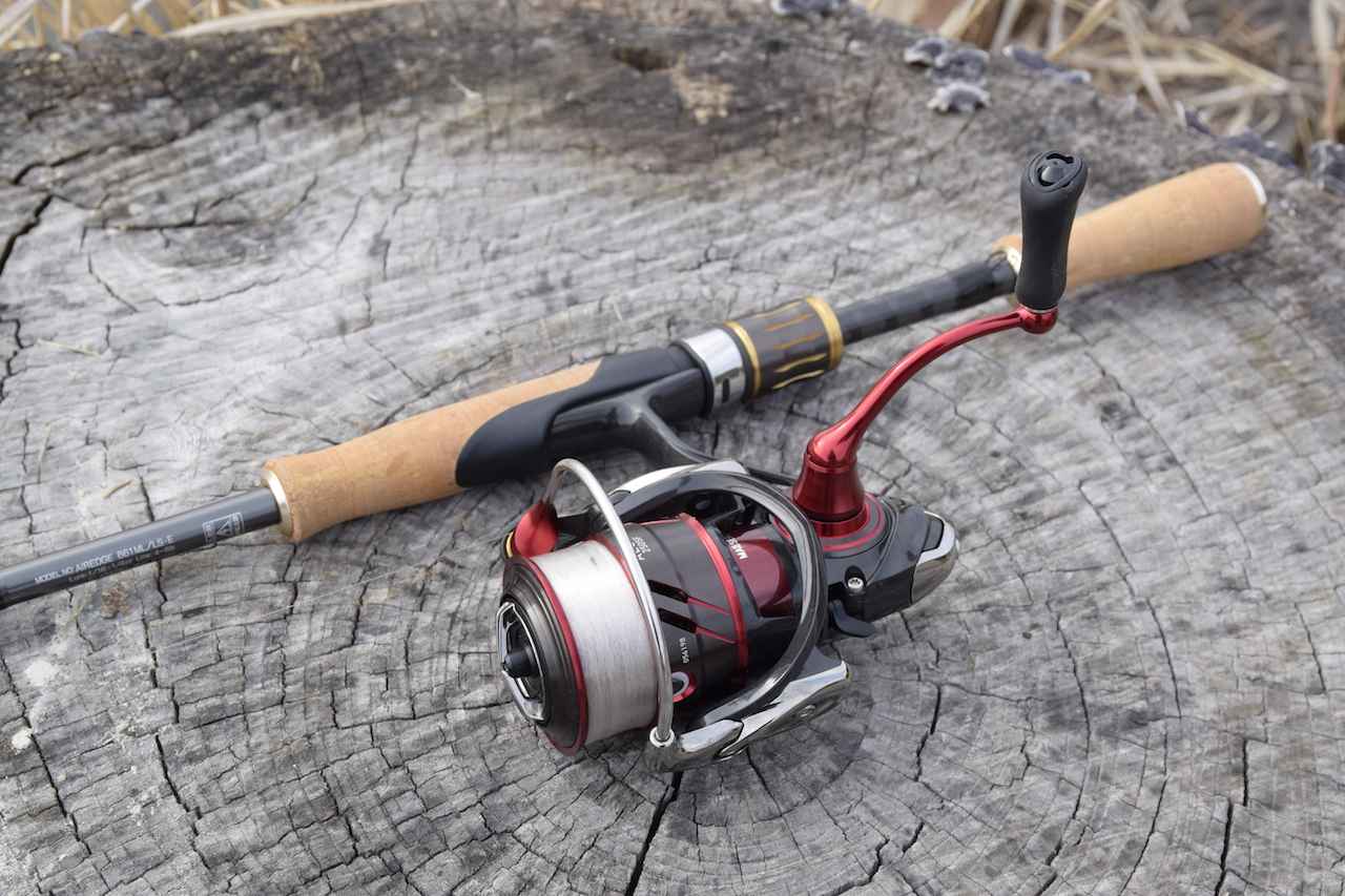 DAIWA”イージス”を釣り場でチェック！”バス専用”スピニングリールを実 ...