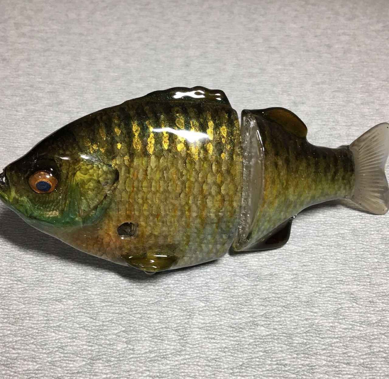 完全ハンドメイド！ 強烈な生物感を放つ”魚皮貼り”ルアー限定販売【5/28受注開始！】[PTC＃014]│ルアマガプラス