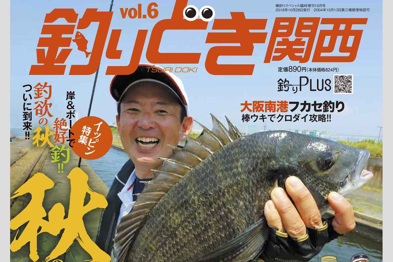 釣りどき関西 Vol 6 の特集は 秋の釣りコレ18 人気のタチ イカ特集も ルアマガプラス