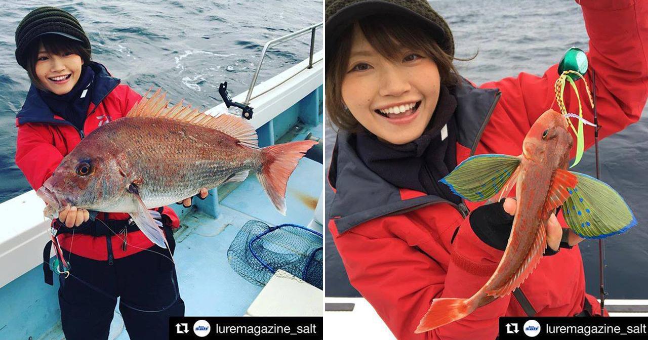 “みっぴ”の指宿タイラバロケが釣れまくったらしいインスタレポ【浴衣姿を謹んで奉納♡】