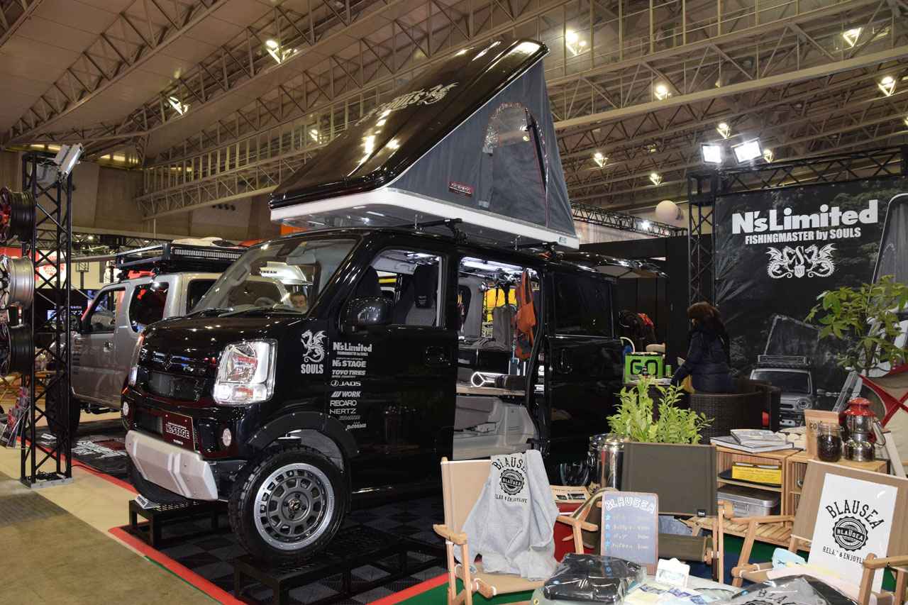 世界最大級のカスタムカーイベント 東京オートサロン17 で 釣りカスタム なクルマを見つけた おまけ写真あります ルアマガプラス