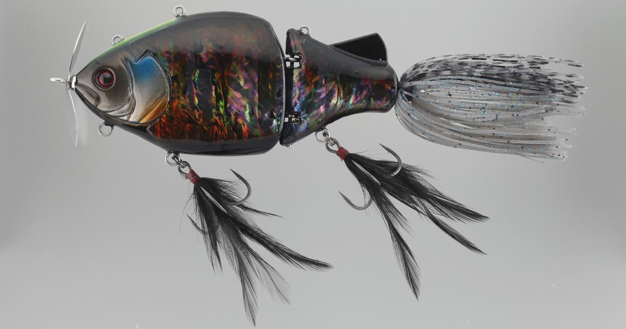 陸っぱりの秘密兵器・超多機能ギル型ビッグベイト”フラワーホーン” ④