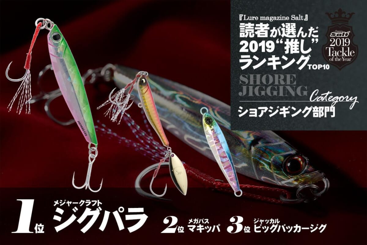 2020年最新ショアジギング人気タックルのユーザー投票ランキングを発表