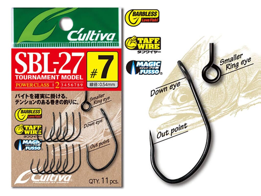 BL－27 シングル27バーブレス【オーナーばり】