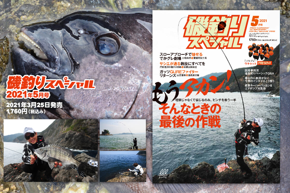 磯釣りスペシャル 21年5月号 ルアマガプラス