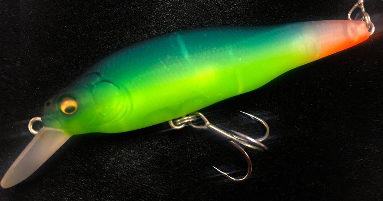 カゲロウ124f　メガバス×ルアマガ限定カラー　ケイムラヒイカ ヒイカなのにアミにも魚にもなる魔法のカラー！ メガバス