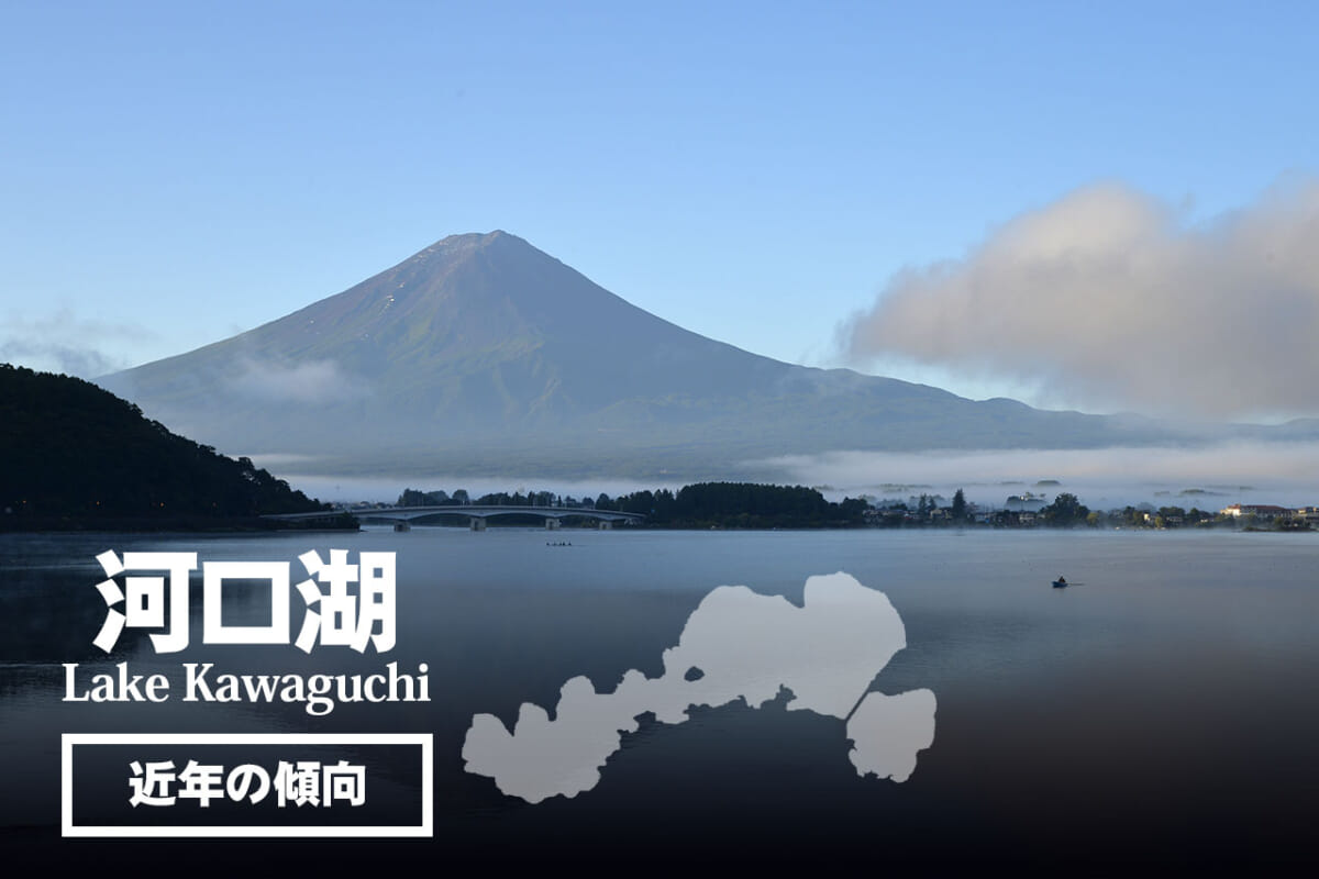 【河口湖】人気ボート店直送！ でかバス5大湖の近年の傾向を解説
