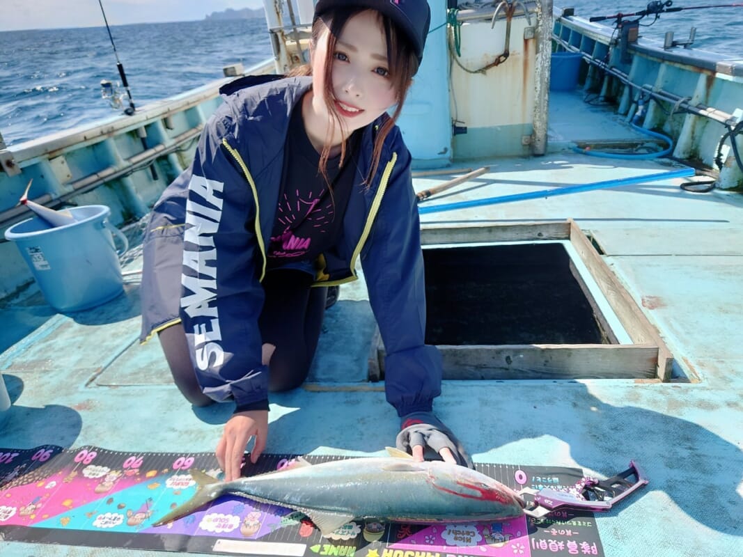 【ルアマガ女子部】sayuの「青物ジギング＆夜イカのリレー釣行」釣行レポート #1