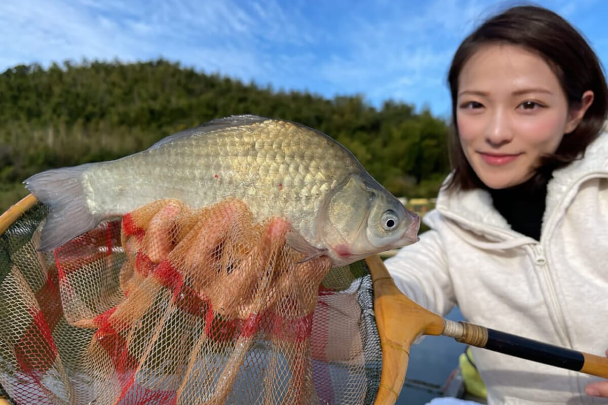 【ルアマガ女子部】海姫の「宙釣りで攻略する管理釣り場のヘラブナ」釣行レポート #2