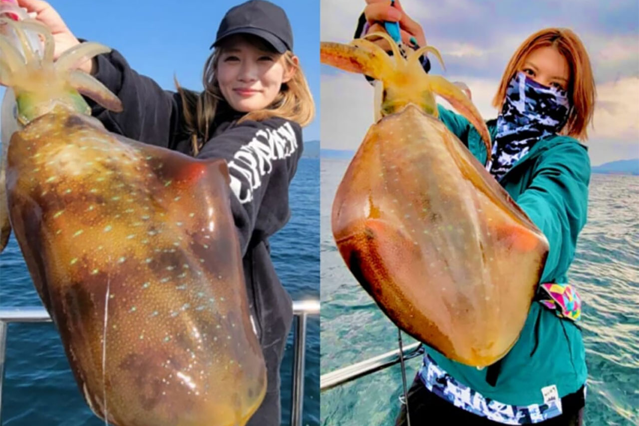 【ルアマガ女子部】おったこの「鹿児島錦江湾でティップランエギング」釣行レポート #2