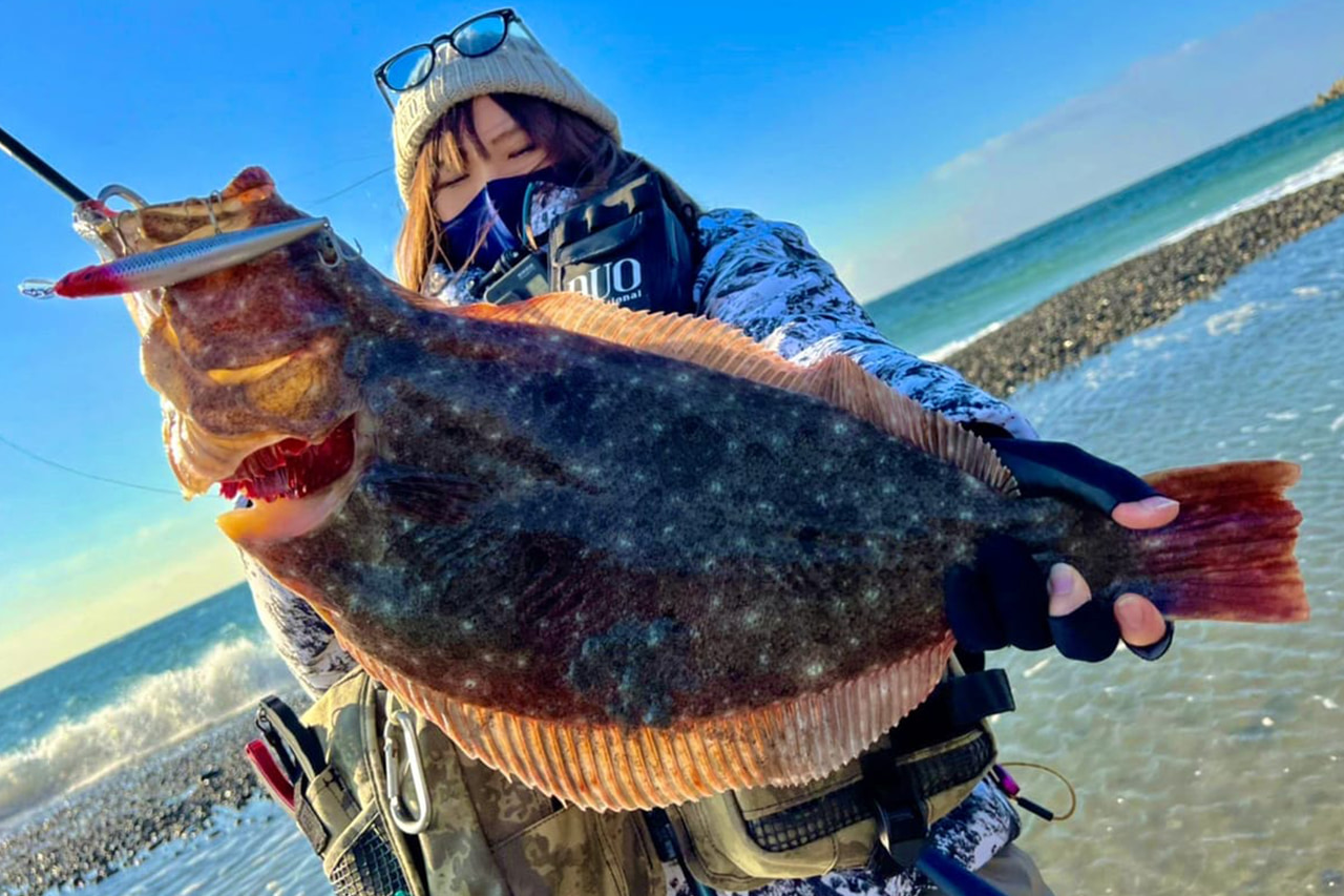 ルアマガ女子部 Ayanoの 遠州灘サーフから肉厚な高級魚 釣行レポート 6 ルアマガプラス