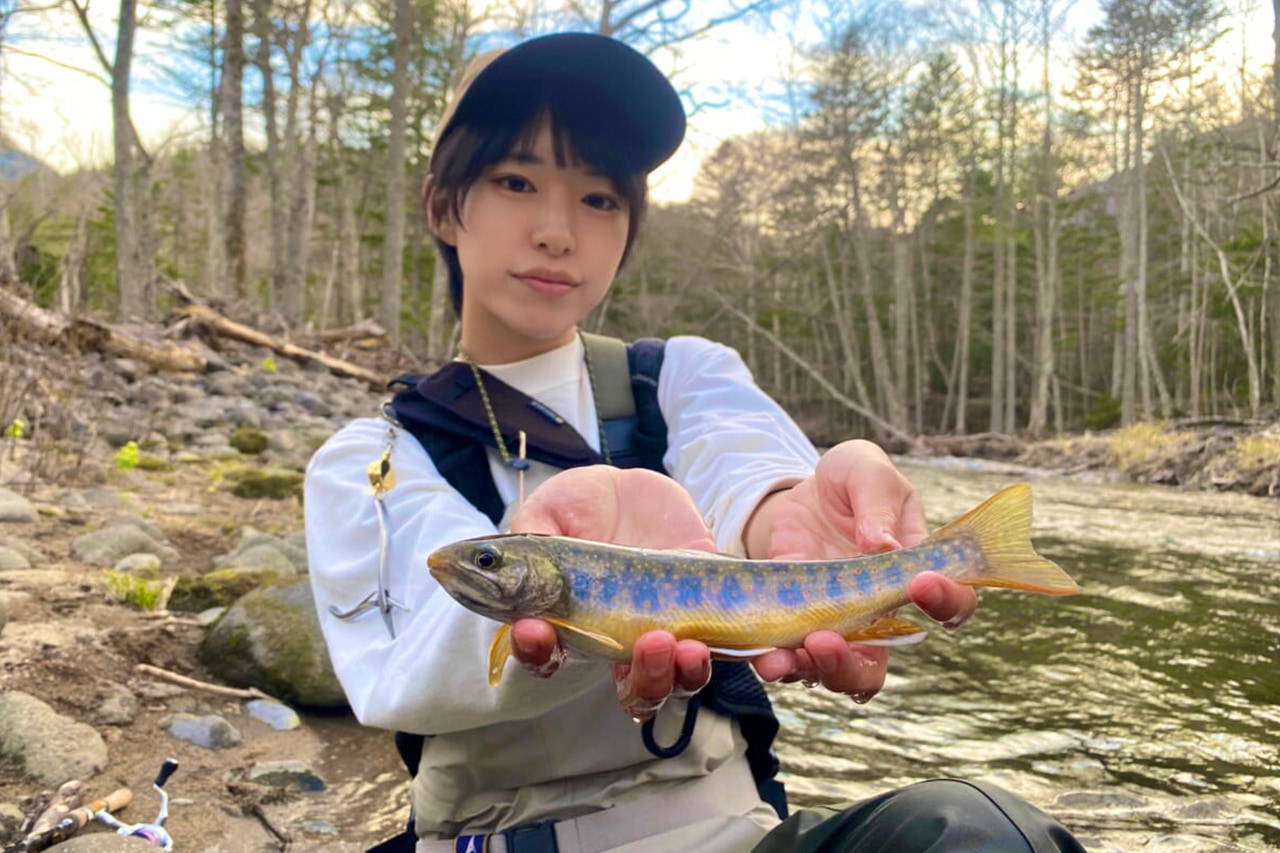 アウトドア女子が狙う人生初のオショロコマゲーム そもそもオショロコマってどんな魚 ルアマガプラス