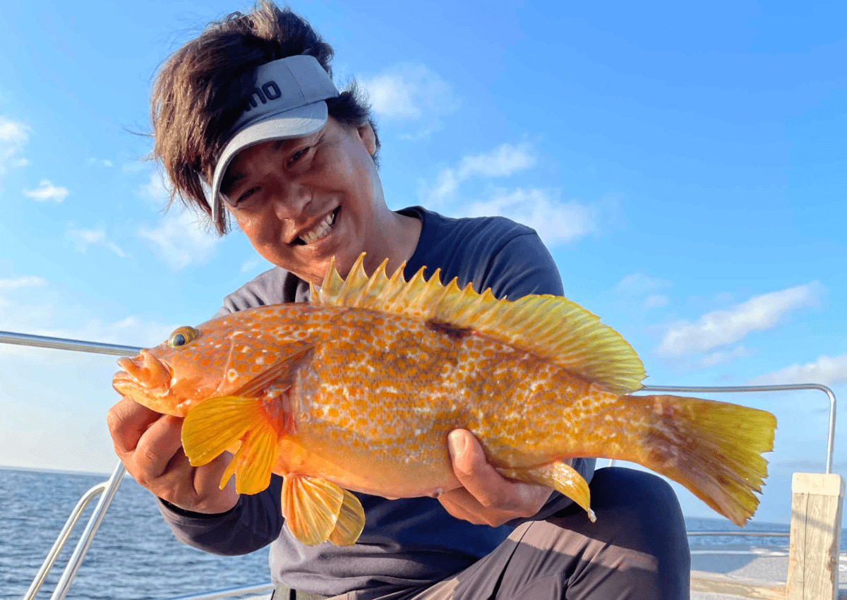 7月14日（木）良型イサキにマダイ・キジハタ・他多数！山口県川尻沖でスーパーライトジギング【釣り百景】
