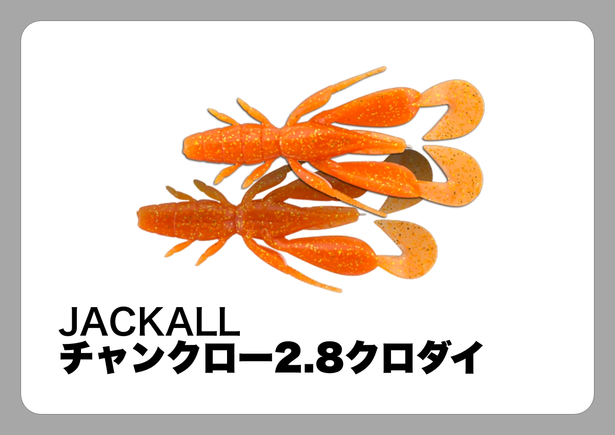 チャンクロー2.8クロダイ [JACKALL]〈ルアマガ的定番タックルカタログ｜ソルトルアー〉