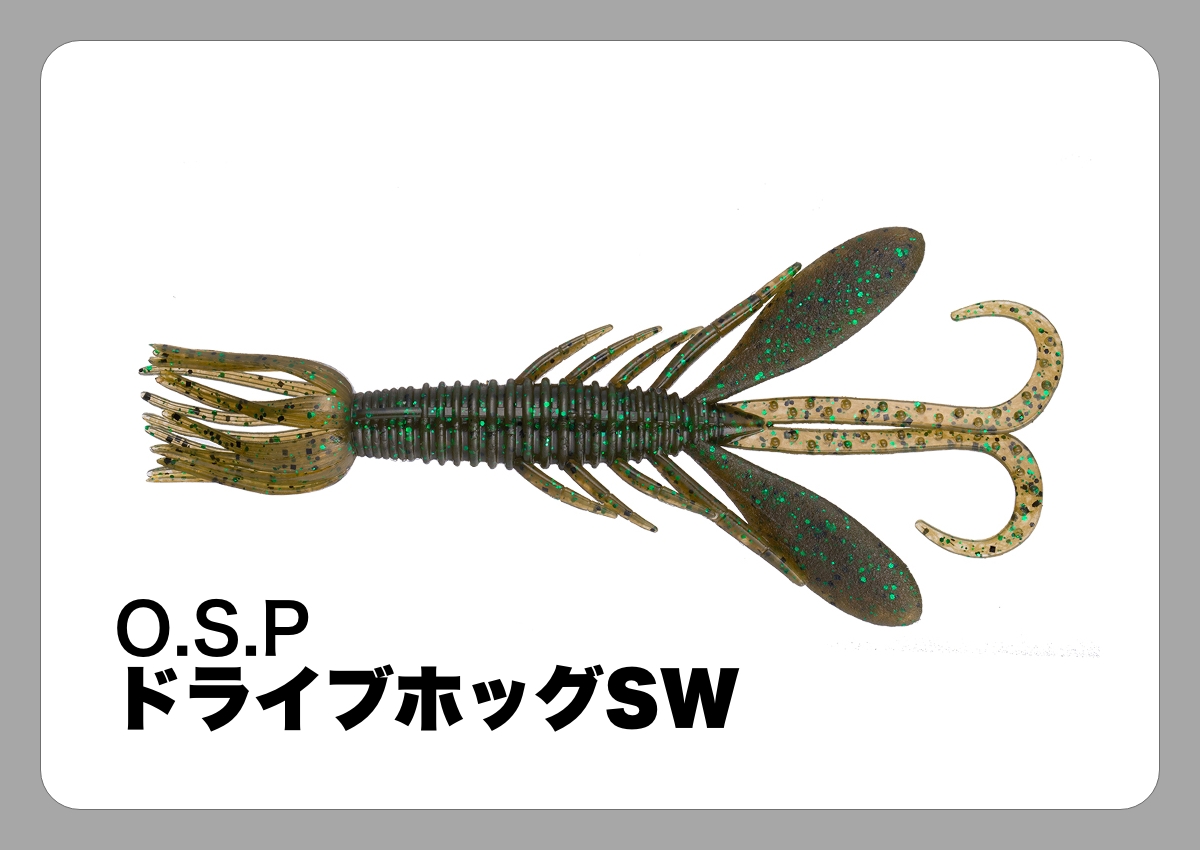ドライブホッグSW [O.S.P]〈ルアマガ的定番タックルカタログ｜ソルトルアー〉