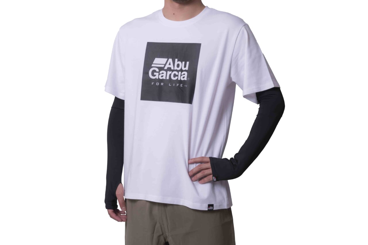 殿堂 在有即日発送 アブガルシア Abu Garcia バグオフアイスインナーシャツ ライトグレー L-XL 防虫 速乾 ロングスリーブTシャツ 