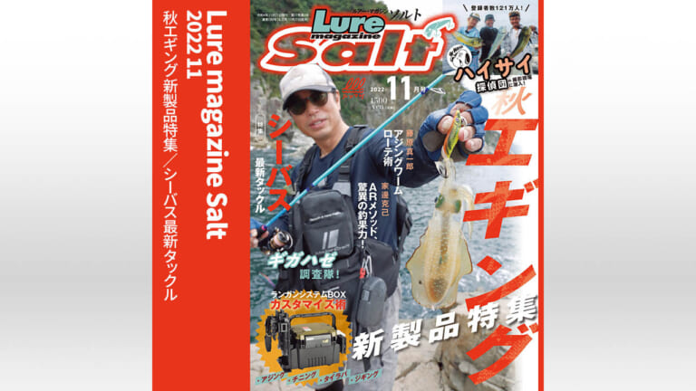『ルアーマガジン・ソルト11月号』