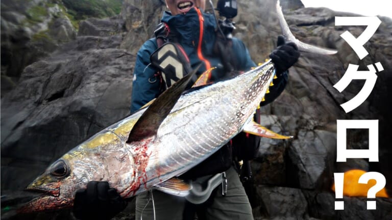 磯からルアーで10kg超のマグロが釣れた!?人生初の男女群島で奇跡が