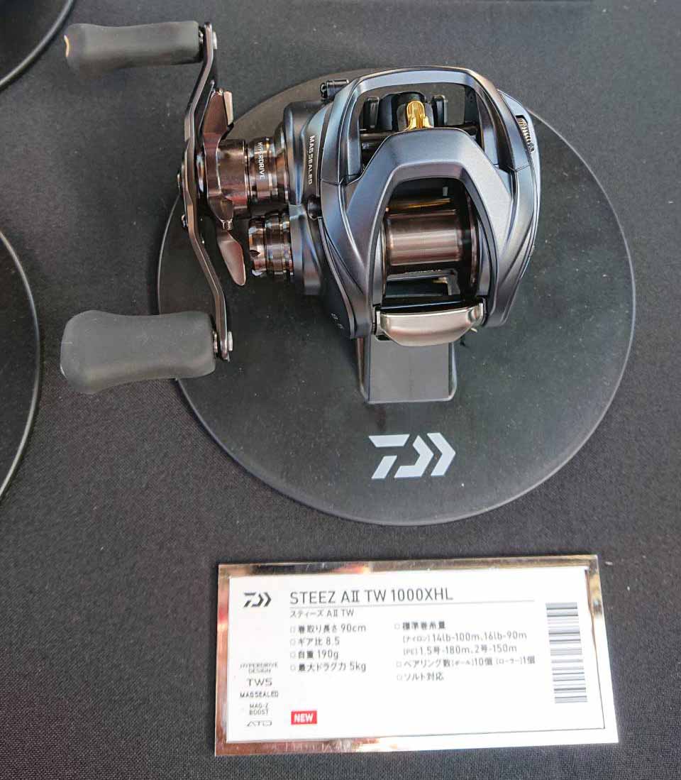 速くおよび自由な ダイワ DAIWA ベイトリール STEEZ スティーズ AII TW