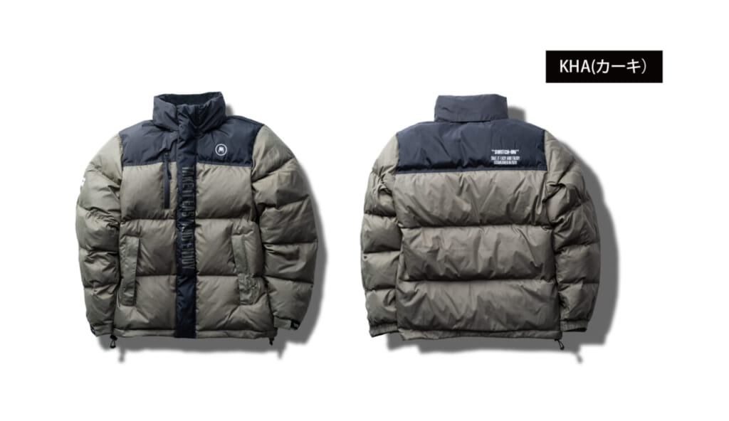 SWITCH-ONから釣りやアウトドアにうってつけな本格派ダウンジャケット