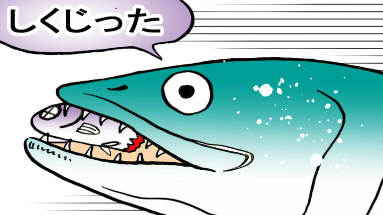 《大興奮サワラ》跳ねたところを狙う「跳ね撃ちの法則」