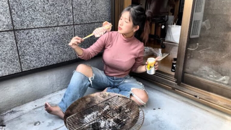 10kg超えを目指して釣ったイカを丸焼きにしたら最高すぎた【マルコス】