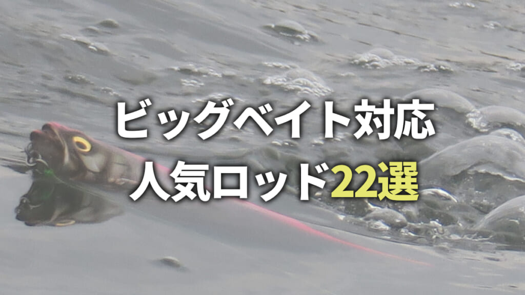 22選》人気のビッグベイト対応ロッド理想に出会える厳選カタログ│ルアマガプラス