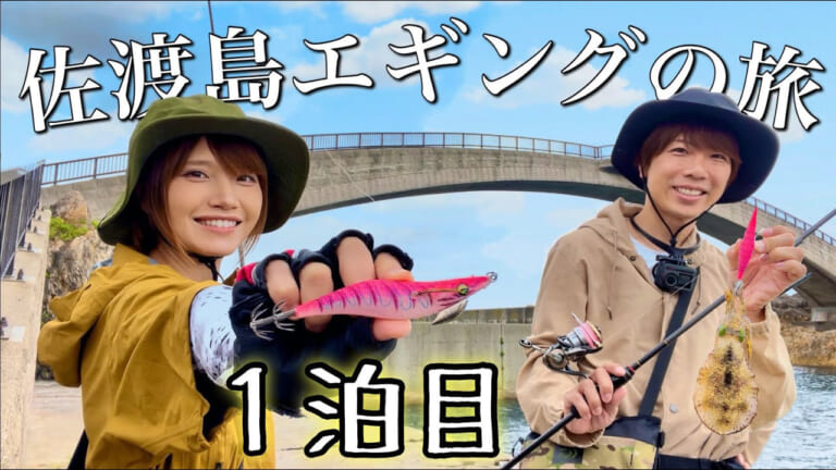 《新婚旅行》でアジング＆エギングをしたら凄かった！ アジ・イカ爆釣、一度は行きたい佐渡島