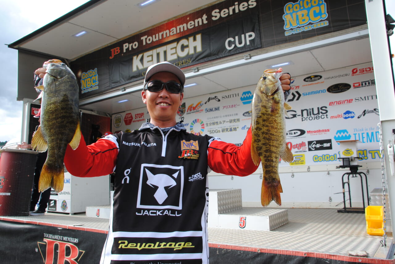｜【2日目速報】驚愕！藤田夏輝選手が2日間連続トップウエイト！【日本一を決めるバス釣り大会第4戦】