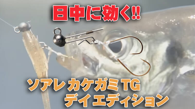 「操作性と集魚力」を高めた無二のジグヘッド！『ソアレ カケガミTG デイエディション（シマノ）』 ルアマガプラス 1585円