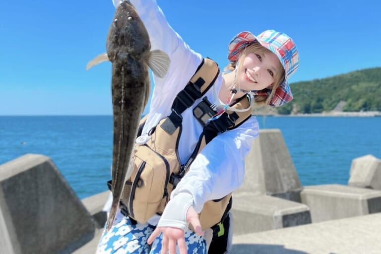 【初体験の引きにパニック】初出しルアーが即一軍入り！ましろもも3年目の快挙in仙台サーフ