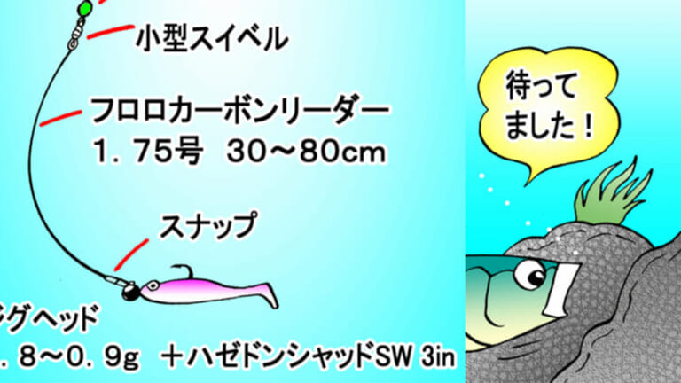 ［効果絶大］動きのニブい巨大メバルが次々と引っかかる！ヤバい仕掛けを解説！