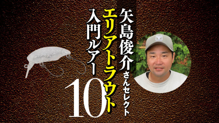エリアトラウト入門で買うべきルアー10個を矢島俊介さんがセレクト「クランク多め、スプーンもしっかりなお楽しみアラカルト」