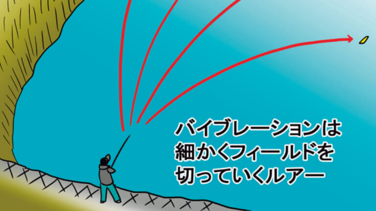 ちゃんと使えてる？「遠投してフィールドを輪切りにしてサーチするのがバイブ」