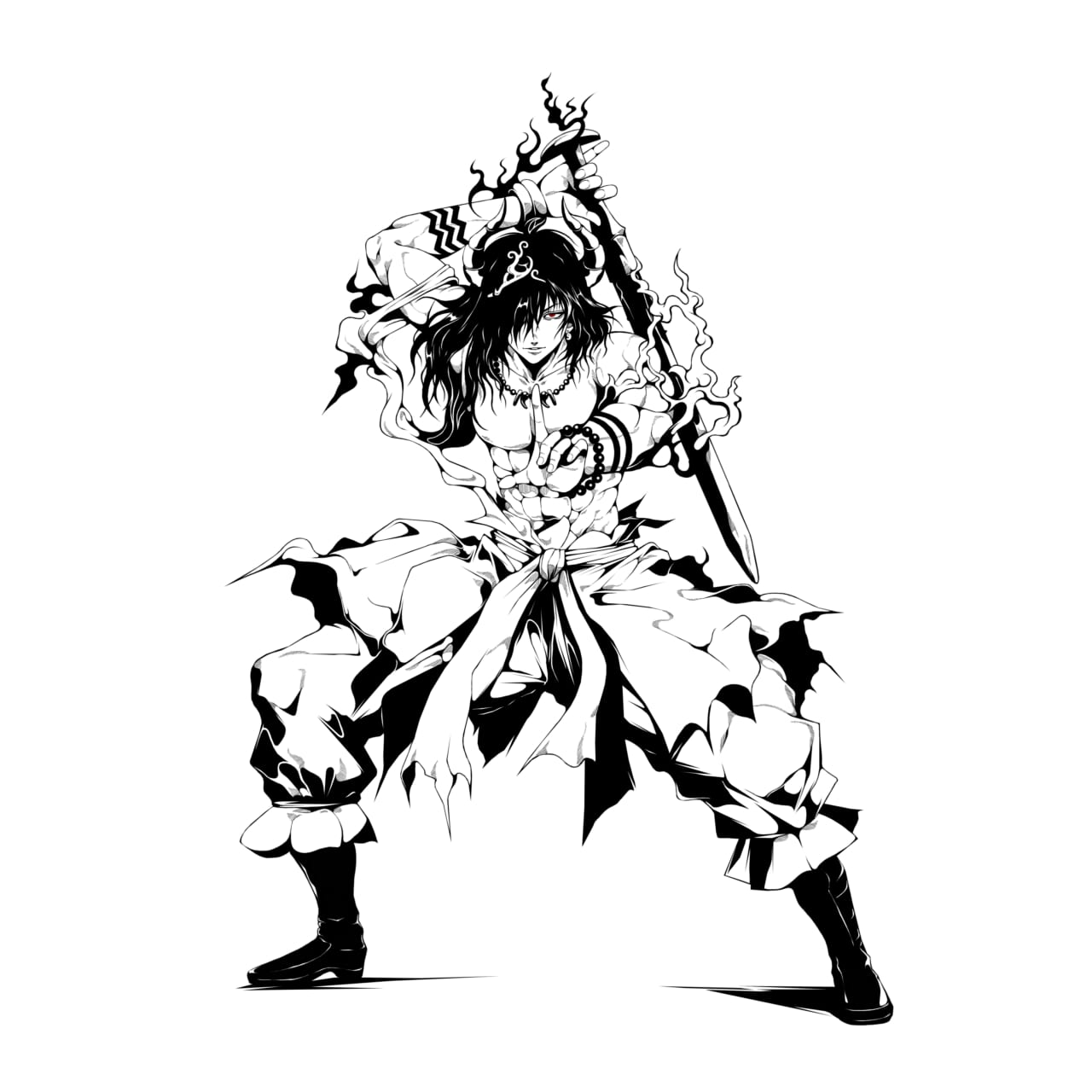 神話シリーズ　スサノオ　手描き　イラスト 飯野和好が迫力たっぷりに描く、神話絵本シリーズ第4弾