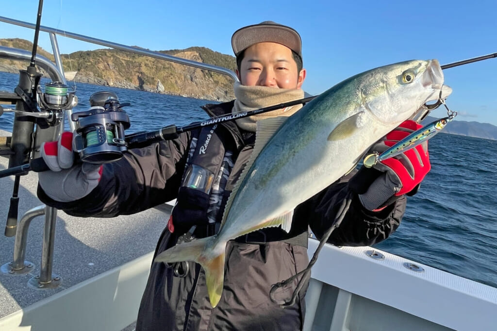 スゴい釣れっぷり！］真冬のジギングで青物連発！3月放送の番組