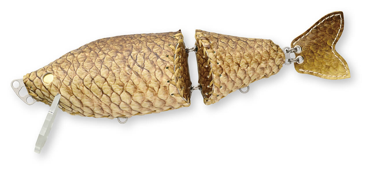 |駆除されたブラックバスの皮を再利用したルアーも⁉「皮」を用いたデカバス量産ルアーを生み出す『マニフォールド』