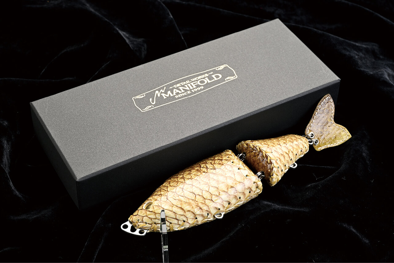 |駆除されたブラックバスの皮を再利用したルアーも⁉「皮」を用いたデカバス量産ルアーを生み出す『マニフォールド』