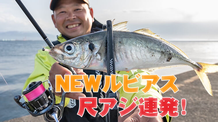 ｜【尺アジ率100％!?】新潟とNEWルビアスのポテンシャルが半端なかった！【今日もいいチョーシ】