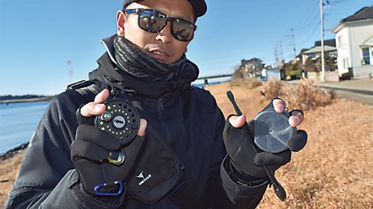 ｜【バス釣り三種の神器とは!?】アナタの装備教えて！真冬の霞ヶ浦で出会った岸釣りアングラーのタックルを紹介！【５人目】