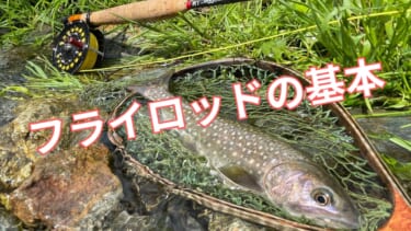 フライフィッシング　ビギナーセット ビギナーにお勧めする渓流用フライロッドセット【フライ