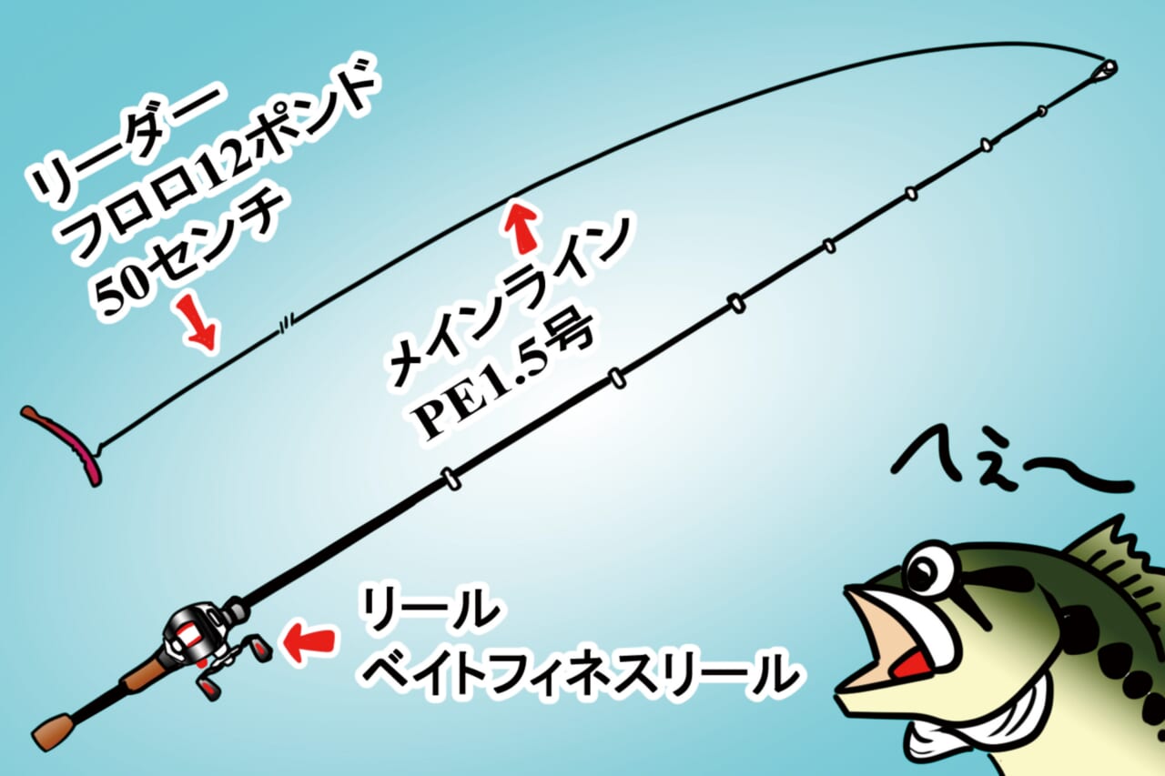 ｜【リーダーは50cmが最高⁉】最先端スタイル『PEベイトフィネス』の魅力とは？
