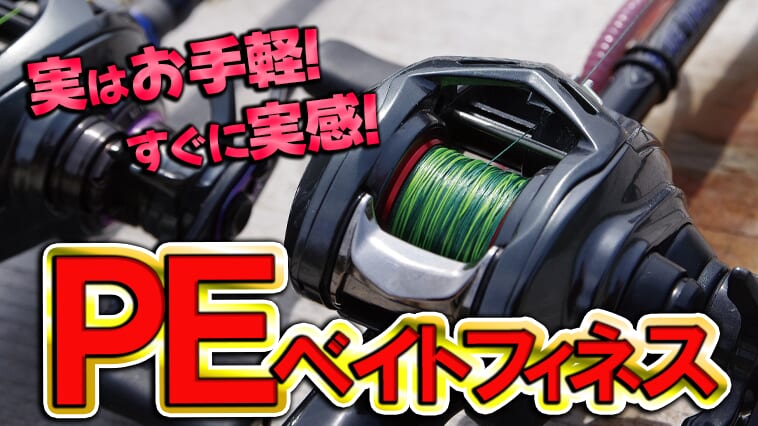 【リーダーは50cmが最高⁉】最先端スタイル『PEベイトフィネス』の魅力とは？