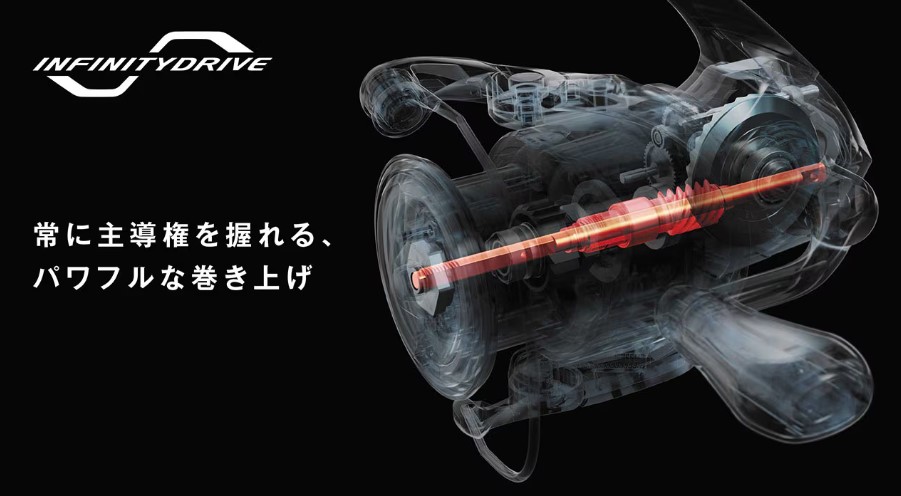 インフィニティドライブ｜「この赤色はっ！」4年ぶりにフルモデルチェンジしたシマノの新型リール。“マグナムライトローター”をついに搭載した正常進化モデル。
