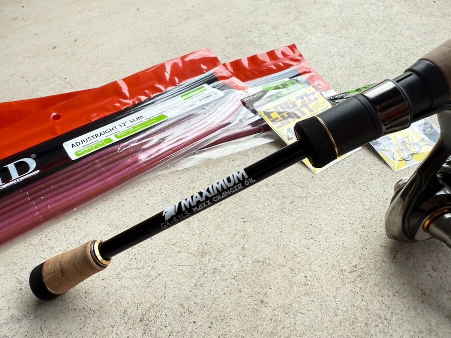 ｜【夏バテ系バスにはこれで決まり】ミミズ待ちパターン切り替えていきなり3発。好きなサイズにカットして『エサ認定』がもらえます