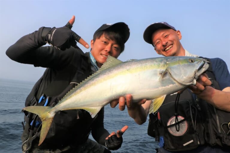 ブリの釣り方｜陸から釣れたブリ｜〈初心者の釣り〉“ブリ(ワラサ)”の生態／釣りシーズン／釣り方／仕掛け／食べ方【青物御三家筆頭! 成長とともに名を変える海の侍】