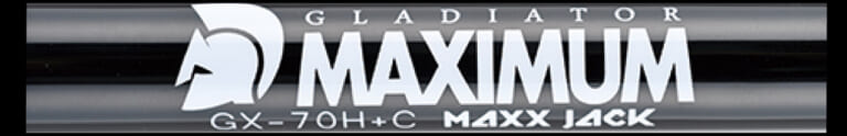 グラディエーターマキシマム GX-70H+C MAXX JACK｜最先端バスロッドの姿がここに！2025年登場のレイドジャパン最新ロッド6本をカナモが熱く語る!!