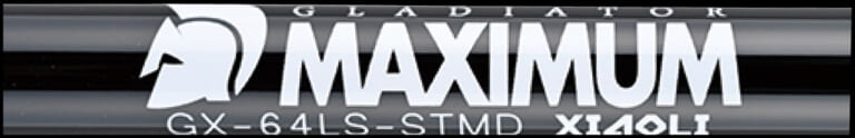 グラディエーターマキシマム GX-64LS-STMD XIAOLI｜最先端バスロッドの姿がここに！2025年登場のレイドジャパン最新ロッド6本をカナモが熱く語る!!